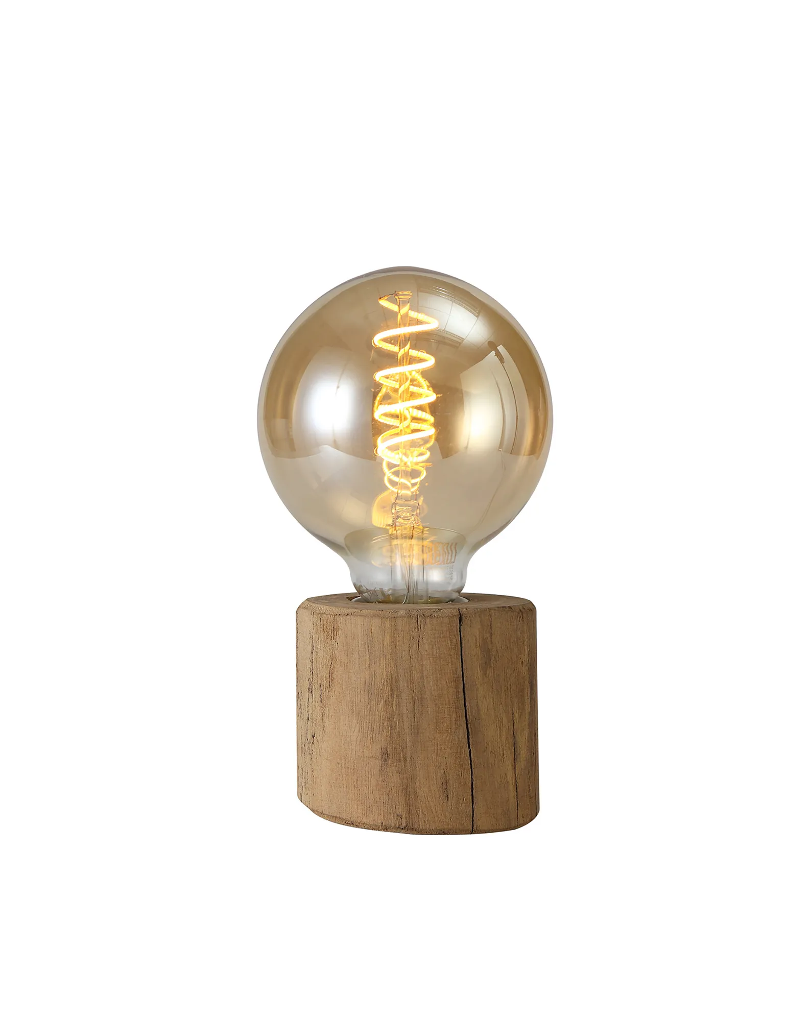 Aida 10cm Table Lamp 1 Light Wood D0559  Deco Aida